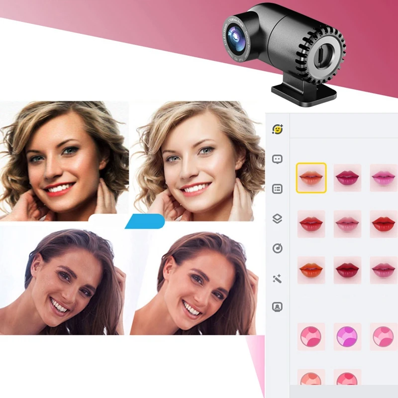 

1080P Hd Computer Camera Usb with Microphone Webcam