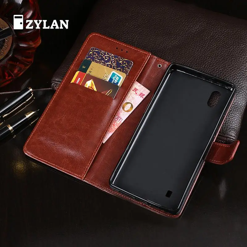 ZYLAN Горячая продажа Новый кожаный ТПУ чехол Флип кейс держатель карты Телефон для