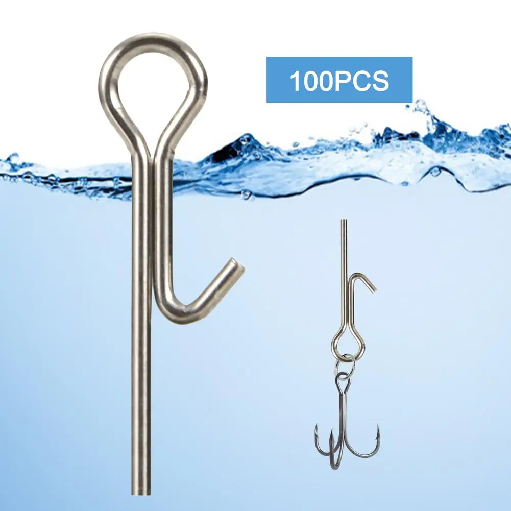 Soft Lure Spring Twist Lock Fishing Crank Hook Centering Pin Reliable Use For Lures Bait Keeper Screw Fixed La | Спорт и развлечения