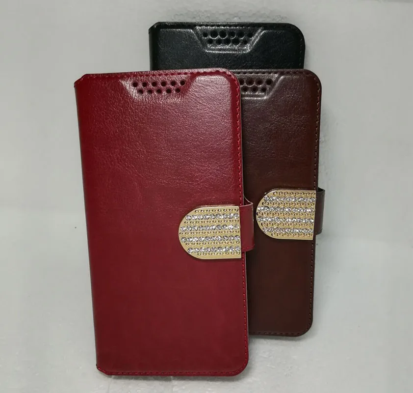 Чехол бумажник для Fly Life Geo Sky Power Plus 5000 дюйма кожаный защитный флип чехол|Бамперы| |