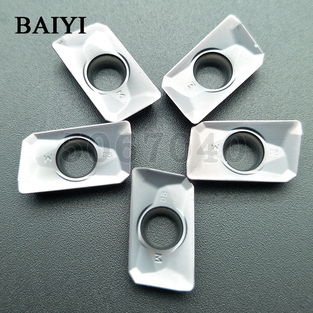 

APMT160408PDER YBG202 Carbide Inserts Milling Cutter Insert Tungsten Carbide blade APMT160408PDER Milling Cutter Lathe Tool