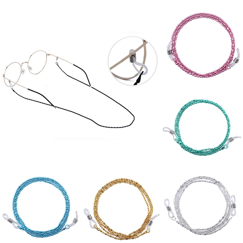 

Спортивные очки унисекс Нескользящие очки шнур аксессуары для очков Удобная цепочка для очков красивая модная веревка для очков