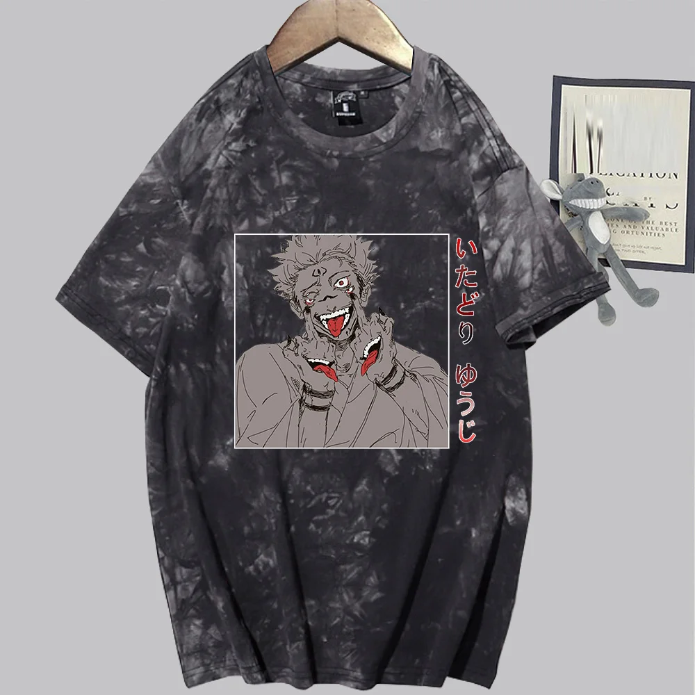 

Jujutsu Kaisen Cool T Shirt New Women/man Japanese Anime Tshirt Street Wear Summer Short Sleeve T-shirt