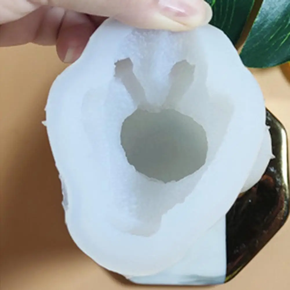 Силиконовая форма из смолы 3D подвеска в виде животного медведя сделай сам