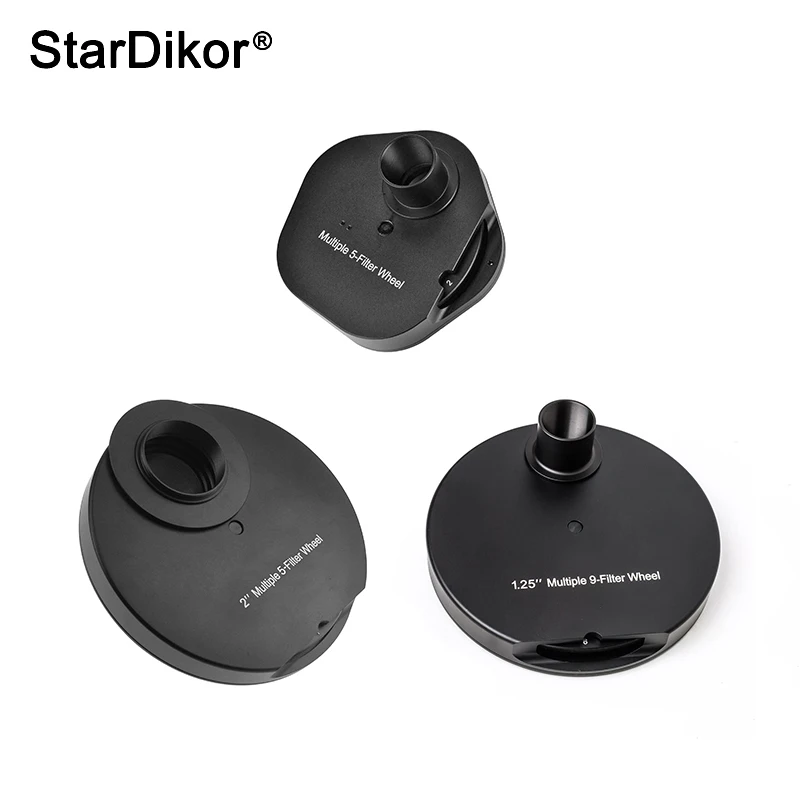 StarDikor 1 25 дюйма/2 дюймов несколько окулярный фильтр колесо металлический для