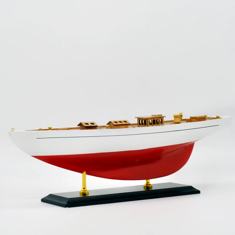 Luckk деревянная модель парусной лодки Америка Стиль ручной работы корабля