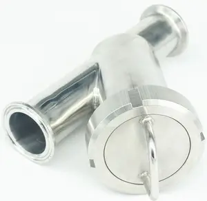 Фитинг трубы 32 мм OD x 1,5 дюйма Tri Clamp 20-150 Mesh 304 санитарный Y-образный фильтр из нержавеющей стали для домашнего пивоварения вина