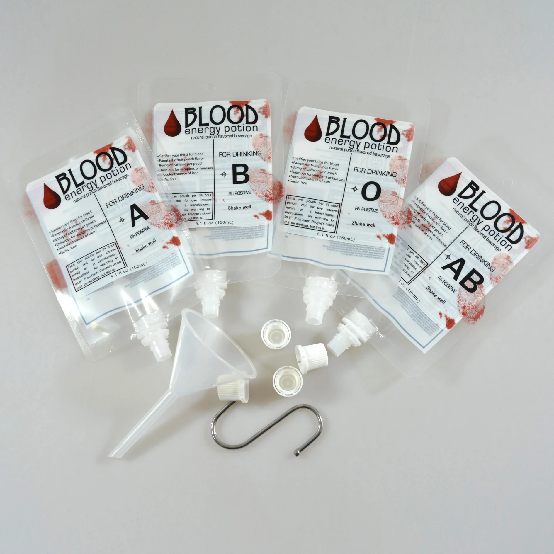 Прозрачный многоразовый мешок для крови из ПВХ 150 мл|Украшения своими руками