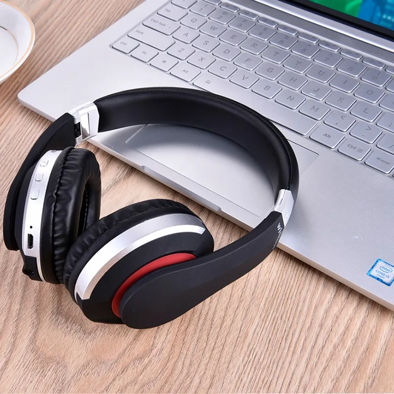 

Bluetooth Headphones 5.0 Wireless Headphone Bluetooth Headset Headphones Wired Handsfree With Microphone For Mobile For Running