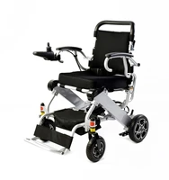 free shipping disabled electric power wheelchair four wheel folding light portableonly weighs 19 8kg