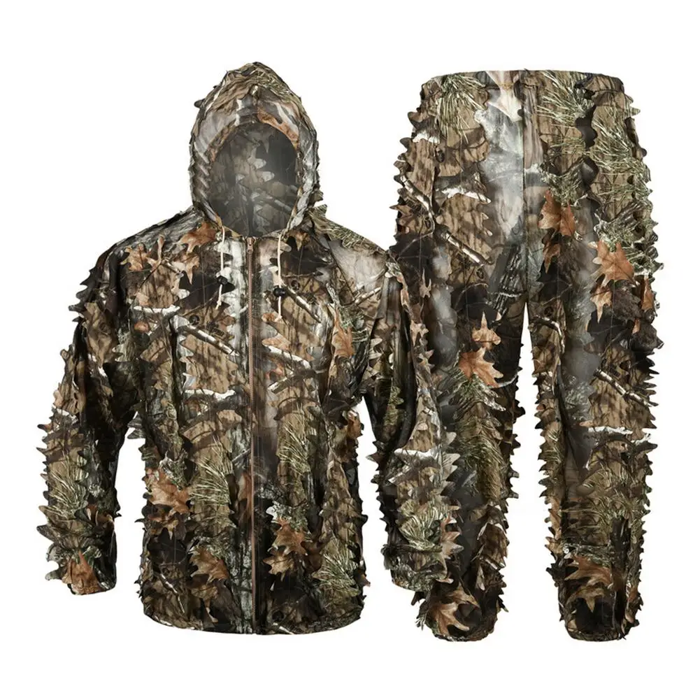 

L/XXL Hunting Clothes For Men With Fleece Lining, Safety Strap Compatible Water Resistant Silent Hunting Jacket And Pants
