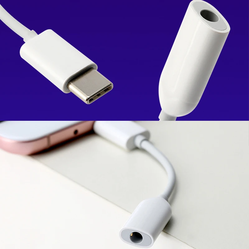 

Original Xiaomi Earphone Adapter Mi 10 Pro USB 3.1 Type C To 3.5mm Female Cable Music Headphone Connector Converter For Mi 9 8 6