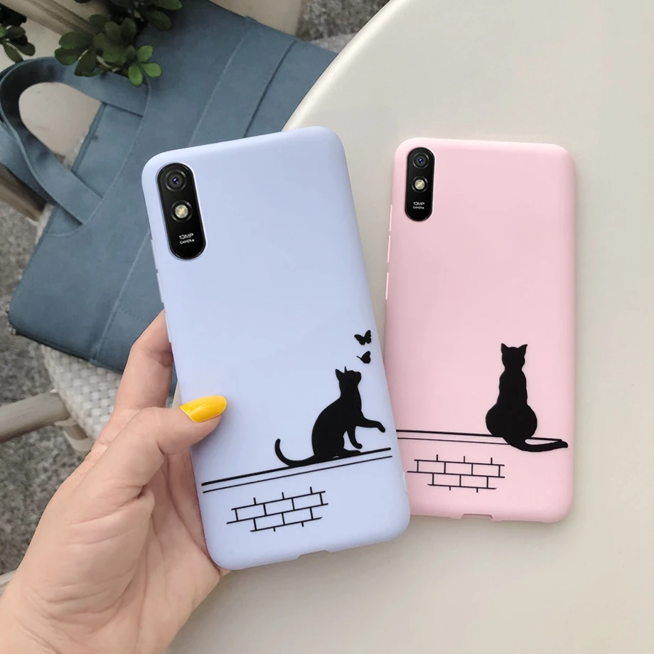 Чехол-накладка для Xiaomi Redmi 9A 9 a силиконовый в ассортименте. | Мобильные телефоны и