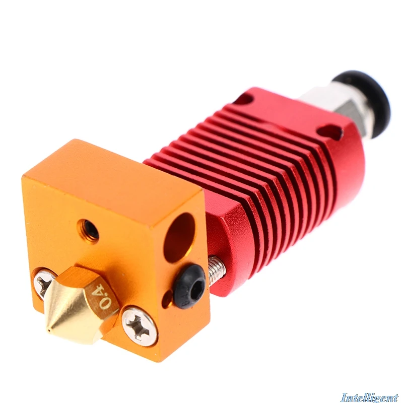 

3D Printer Parts Extruder Hotend Kit Aluminum Heat Block Nozzle