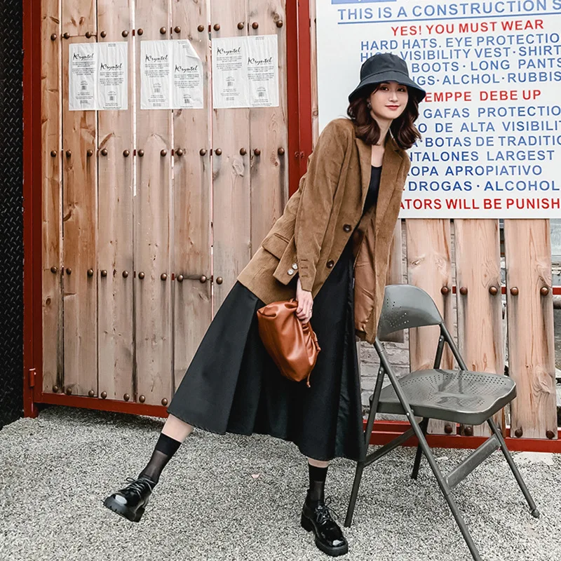 

Spring/Autumn Patent Leather Flat Platform Oxford Shoes For Women Retro Style Brown Square Toe Lace-up Shoes Female 2021 Fashion