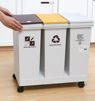 nordic luxury trash bin bedroom modern for recycling bins garbage sorting trash can kitchen bote de basura storage bc50lj