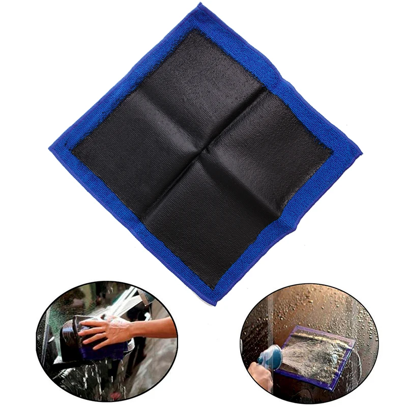 

Clay Bar Microfibre Mitt Cloth Towel Auto Car Detailing 12"x12" Cleaning Cloth