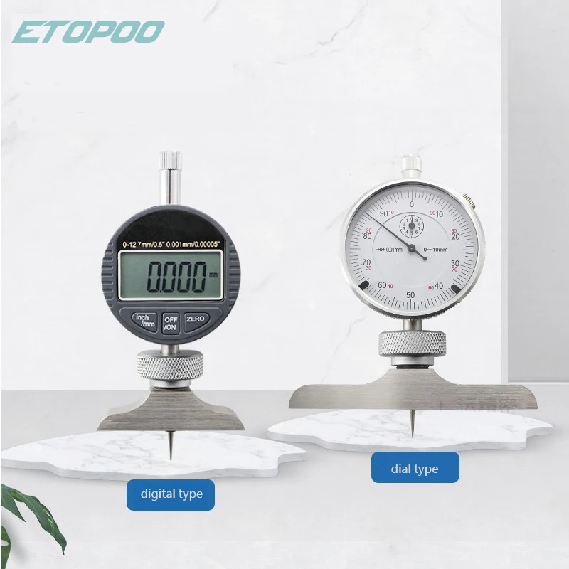 Циферблатный индикатор глубины измерительный прибор 12 7 мм/25 4 мм стойка датчика