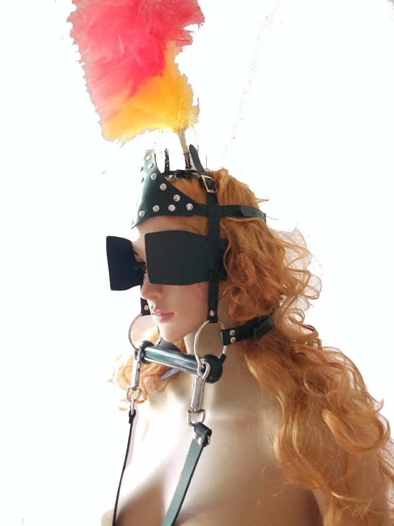 КОЖА ПОНИ портупея для девочек головной убор и подошвой из вулканизированной