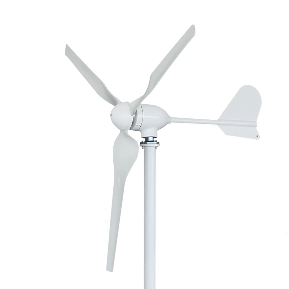 

PL RU Warehouse Wind Turbine 800W 12V/24V/48V Windmill Generator With MPPT HYBRID Controller For Home Farm Use
