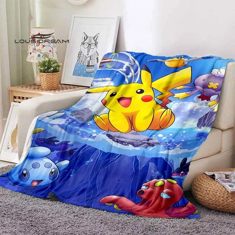 Фланелевое Одеяло для детей и взрослых модное пушистое покрывало с мультяшным