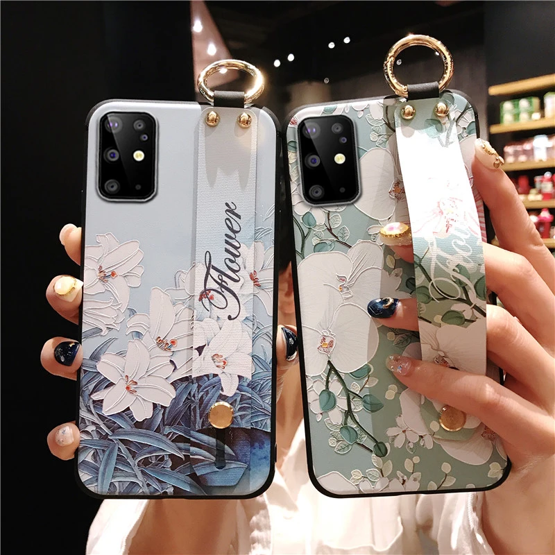 Чехол для телефона с розочкой Samsung Note 10 8 9 S8 S9 S10 S20 Plus A30S A10 A71 A30 A40 A50 A51 A70 чехол на