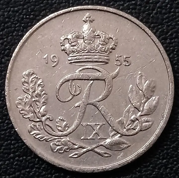 Дания 10 ол. Центов монеты Европы 100% оригинальные для коллекции старого - купить по