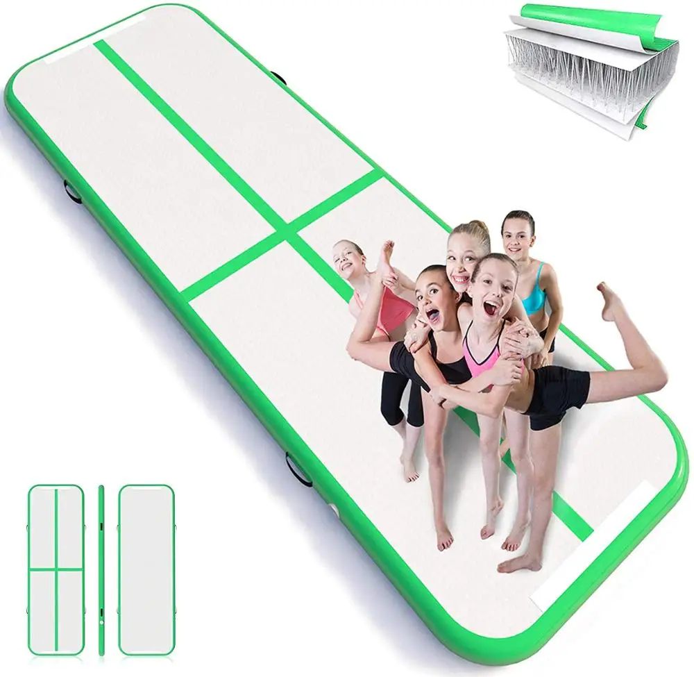 VEVOR 3m Air Track 4 дюйма Airtrack Tumbling Mat для гимнастики Черлидинга Tumble без насоса | Спорт и