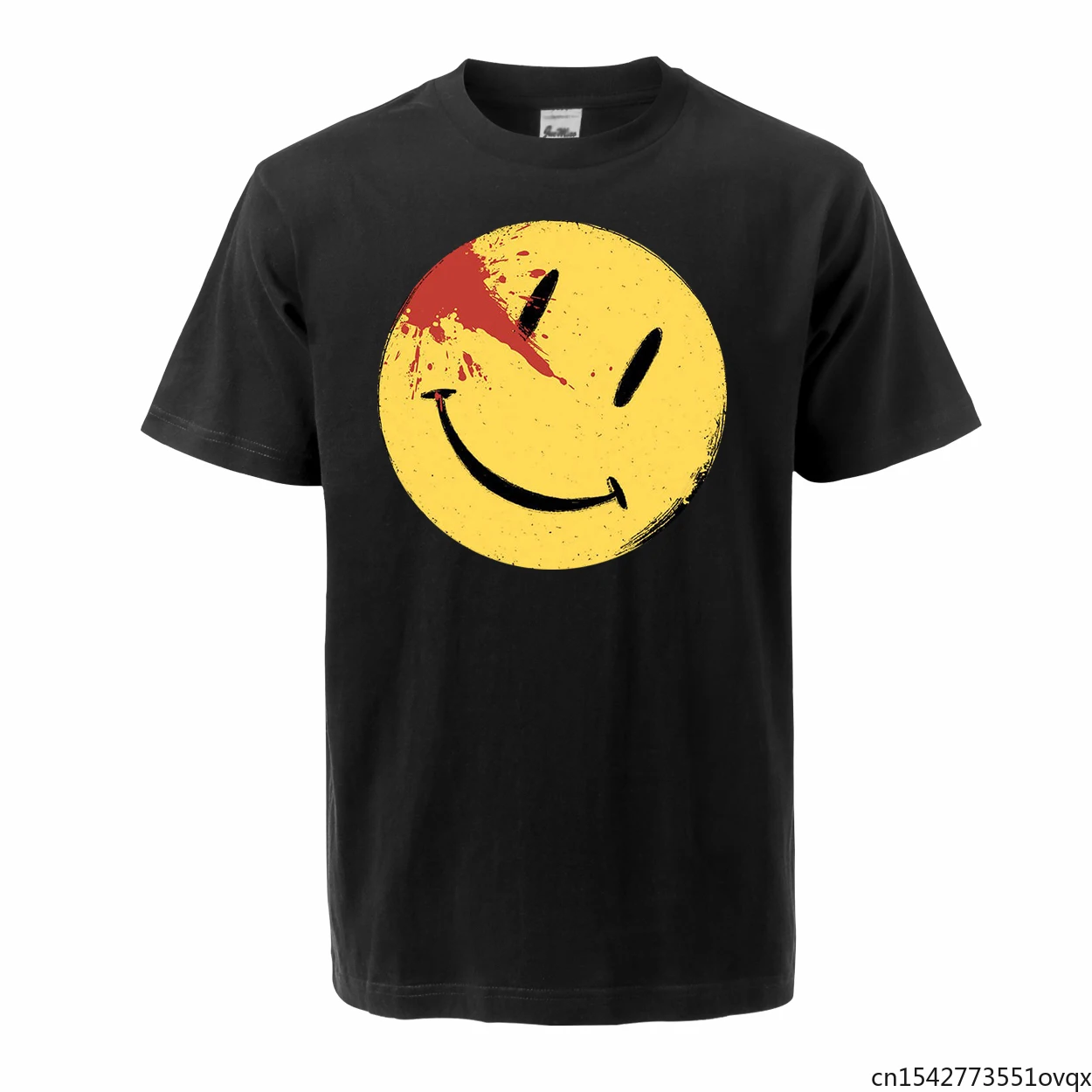 

Smile Face Men T Shirts Summer Tops Tees Short Sleeve Crew Neck Casual Cool T-shirts Funny Hip Hop Streetwear