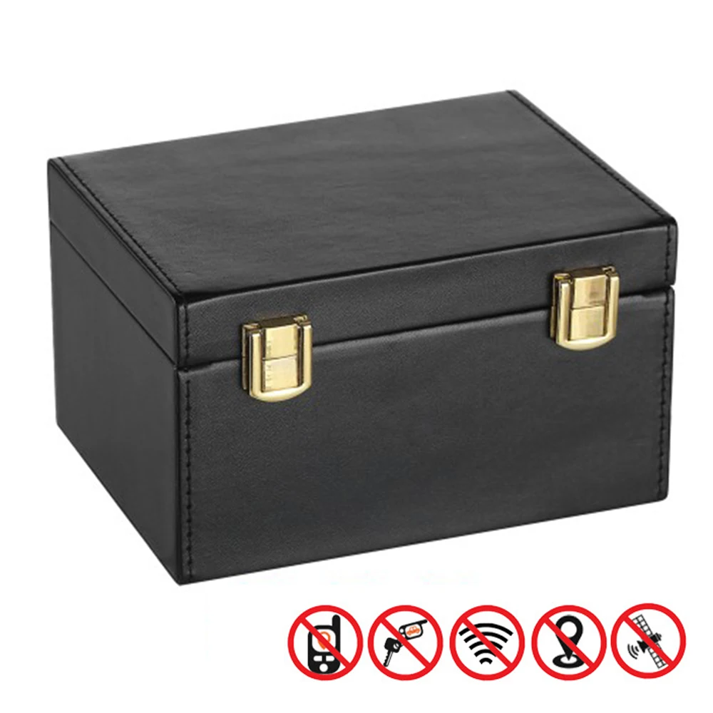 Faraday коробка блокировщик сигнала для автомобильных ключей Fob телефоны карты