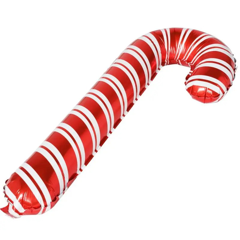 BESTRed полосатый карамельный тростниковый шар Рождественское украшение|Воздушные