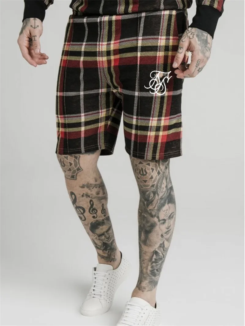 

New High Street Brand 3D Printing Striped Hip-Hop Shorts Men's Sports Running Training Five-Point Pants Fashion Casual Shorts