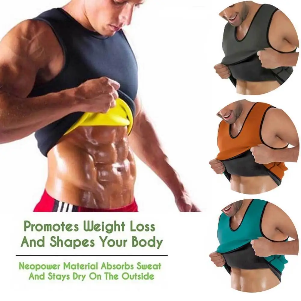 Новинка 2020 мужской неопреновый жилет для тренажерного зала ультратонкий свитшот