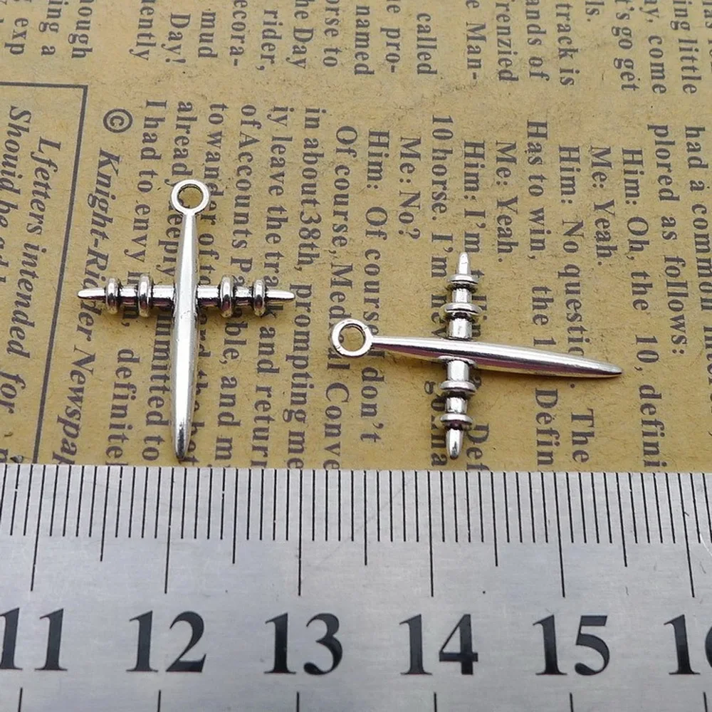 

200pcs Crosses Charms 18mm x 24mm DIY Jewelry Making Pendant antique silver color