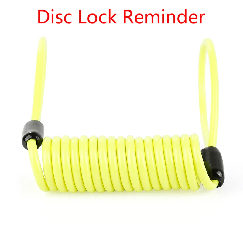 Сигнальный замок для мотоцикла 150 см с защитой от кражи|Защита кражи| |