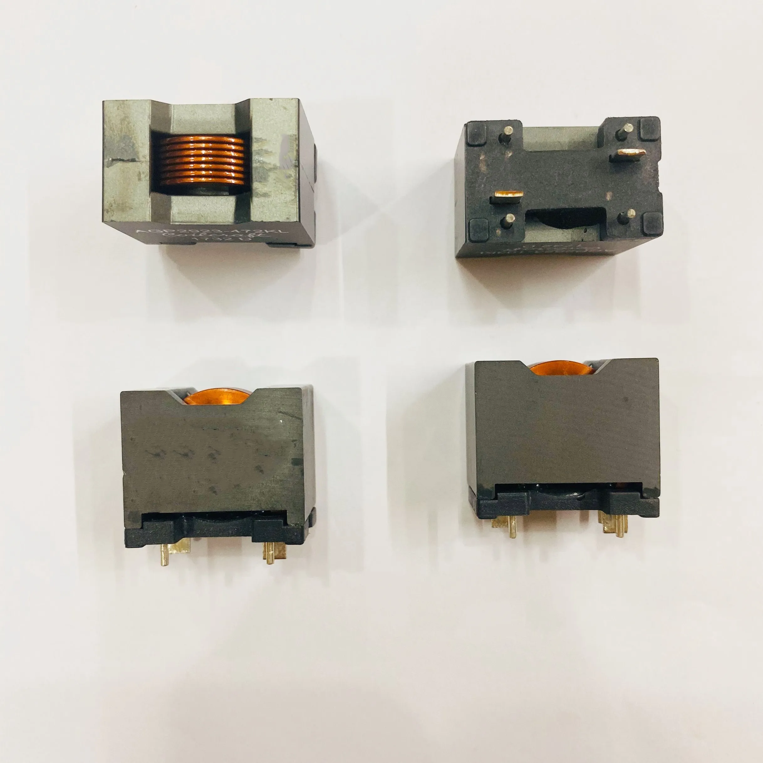 

5 шт./лот 100% Новинка Φ 4,7 мкГн штепсельная плоская медная проволока индуктор супер мощности