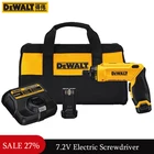 DEWALT DCF680G2 портативная электрическая отвертка 7,2 В литиевая батарея Индукционная отвертка с регулируемой скоростью