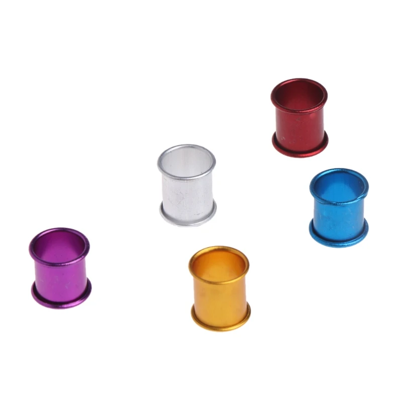 

100PCS Aluminum Pigeon Bird Foot ring Identification Race pigeons color tools 32CC