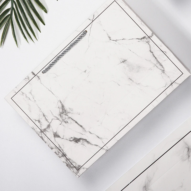 10 шт. бумажные пакеты для покупок с лентами | Дом и сад