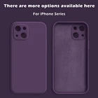 Силиконовый чехол для iPhone 13 12 11 Pro Max Mini XS X XR 7 8 Plus SE