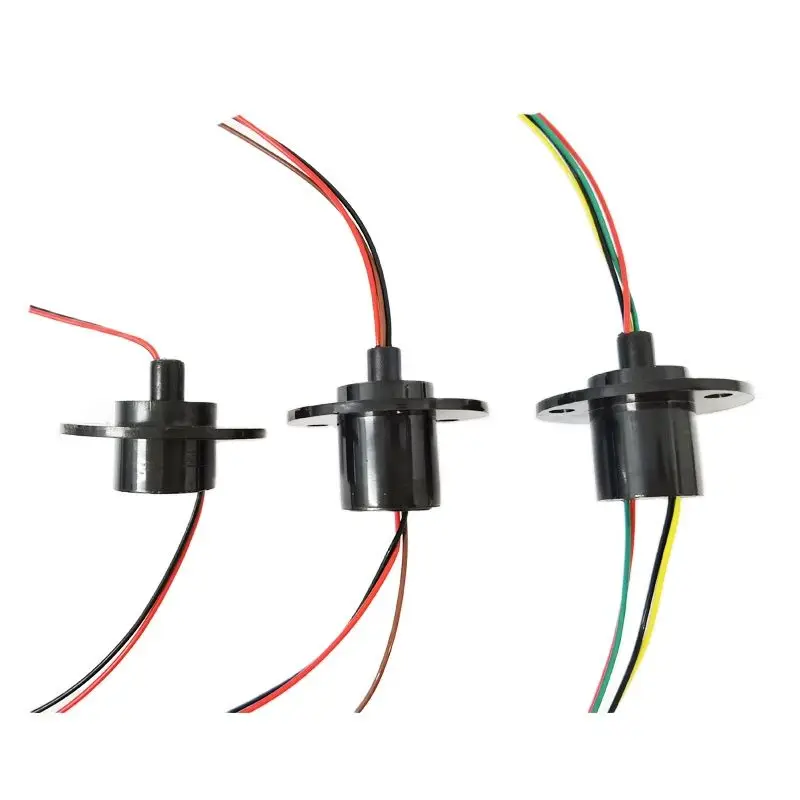 1PCS Wind Power Slip Ring 5A Dia.22mm 2/3/4/6/8/12CH Channels Wires Conductive Rotary Joint for Amusement Equipment Accessories - купить по