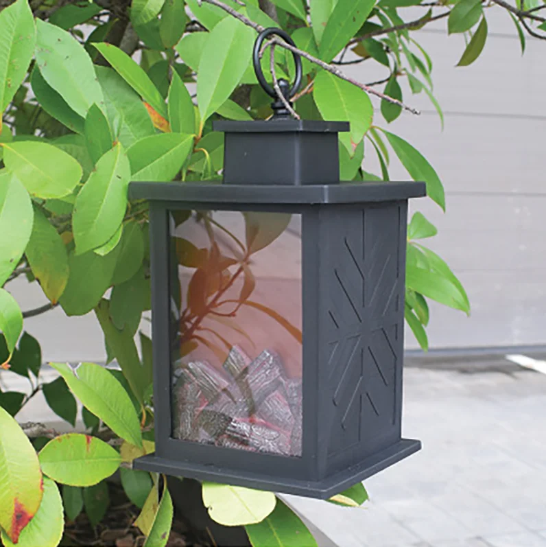 Светодиодный светильник в стиле ретро с динамическим пламенем лампа для камина