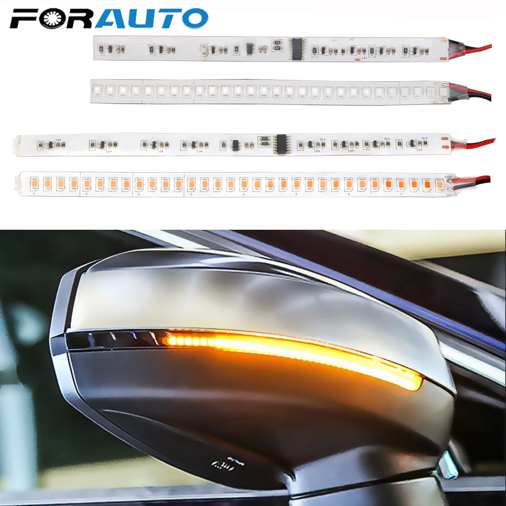 1 пара зеркало заднего вида сигнала поворота светильник для мото Авто течет