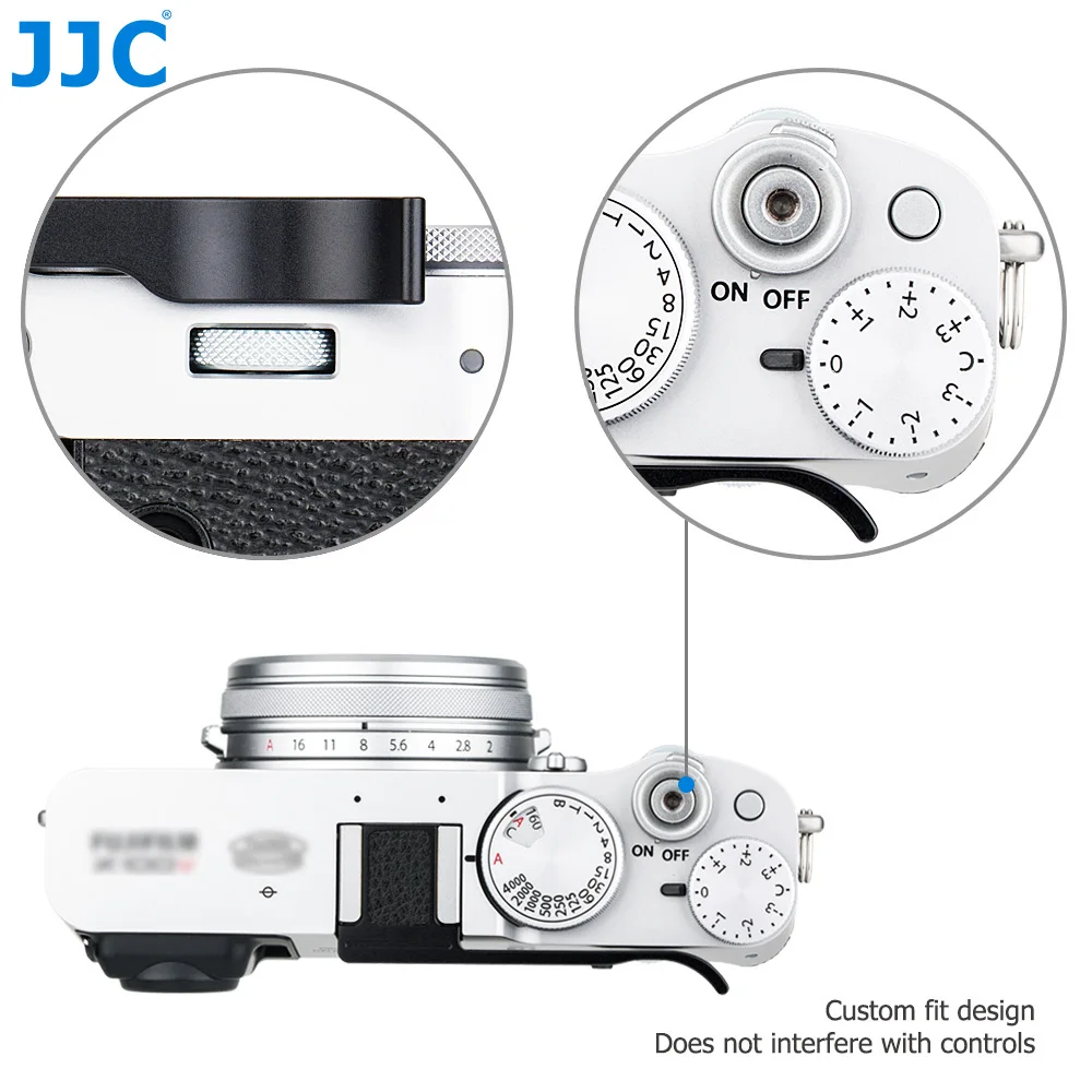 JJC большой палец вверх сцепление для ЖК дисплея с подсветкой Fujifilm Fuji X100V X 100V X100F 100F