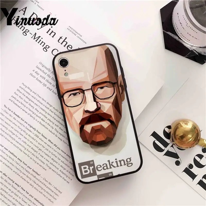 

Yinuoda Breaking Bad Heisenberg TV Show Phone Case cover For iPhone X 8 7 6 6S Plus XS MAX 5 5S SE XR 11 12 Pro Promax coque