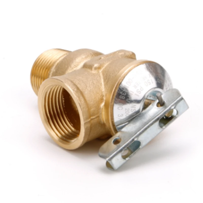 

3/4 inch NPT American Standard Lead-Free Water Heater Safety Valve 150 Psi Brass Pressure Relief Valve