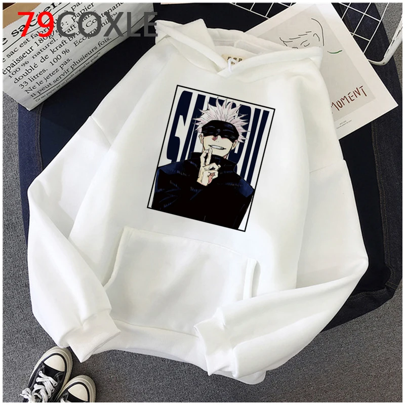 

Jujutsu Kaisen hoodies men printed hip hop Ulzzang men clothing plus size streetwear