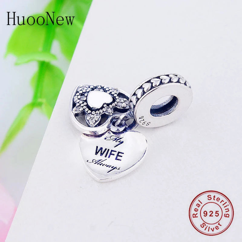 

Оригинальный брендовый браслет с подвесками из настоящего серебра 925 пробы с сердечком для женщин с подвеской Berloque