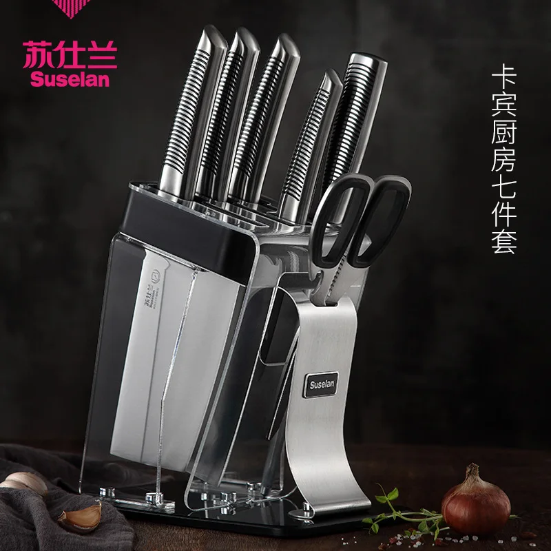 

Набор ножей шеф-повара из нержавеющей стали, 7 комплектов