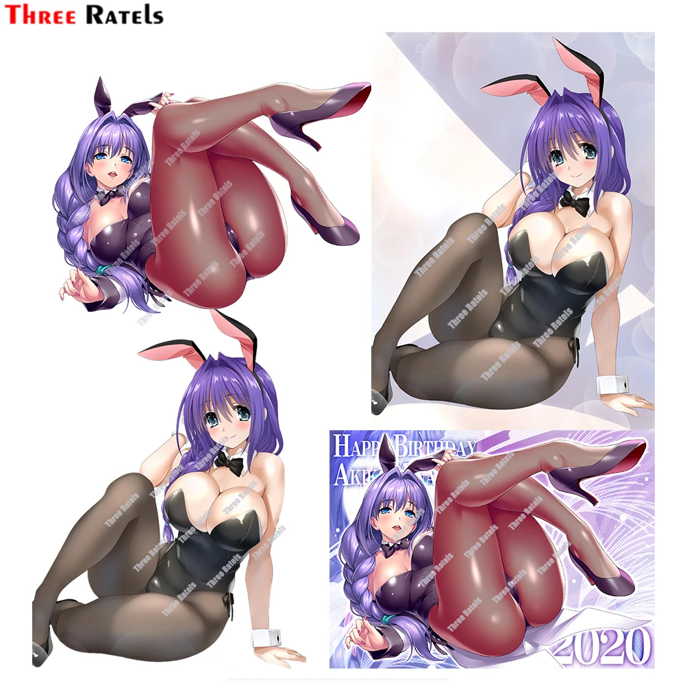 

Three Ratels E57 Minase Akiko Kanon Anime Car Sticker Decal Sexy Cute Car Accessories Decoration Waterproof Property
